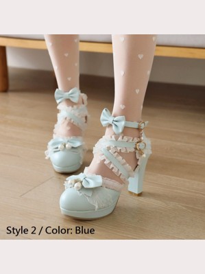 Fairy Bowknot Lolita Shoes (UN39)